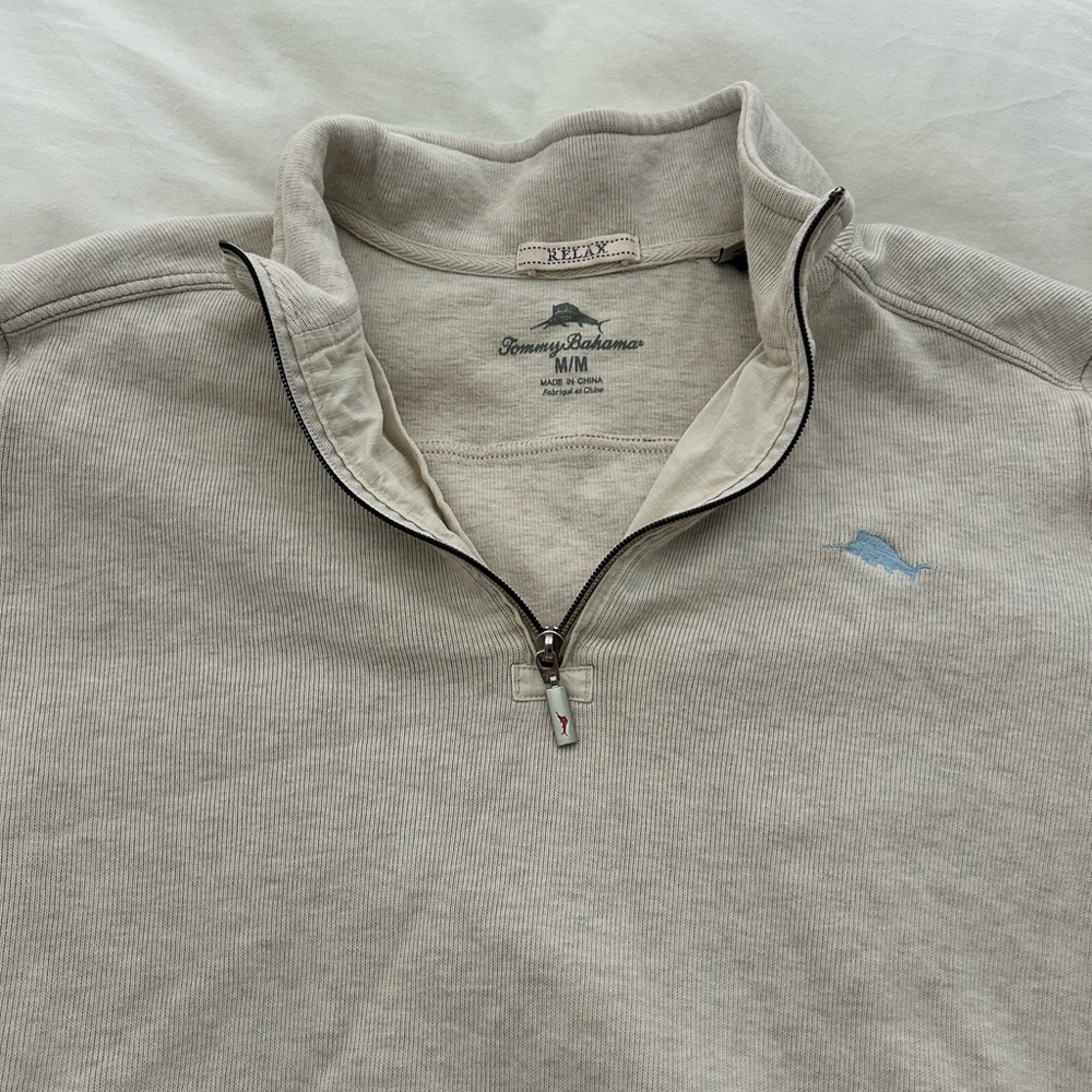 Men’s Tommy Bahama M Qtr Zip - Picture 3 of 4